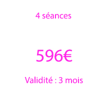 4 séances de cryolipolyse pour 596 euros